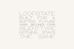 Bosnia Outline Modern Geometric Display Typeface Product Image 4