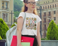 Preppy Teacher Coquette Png, Preppy 100 Days of School Png Product Image 2