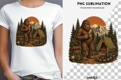 Big foot png design for T-shirts Product Image 4