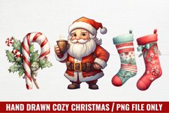 Cozy Christmas Sublimation, Christmas Clipart Product Image 1