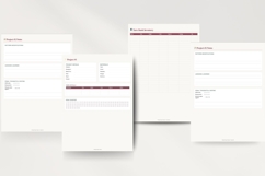 Knitting Project Tracker PDF | Yarn Stash Inventory Product Image 4