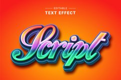 Editable Text Effect for Illustrator. Vector Graphic styles Product Image 1