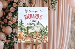 Baby Shower Welcome Sign Template 135 Product Image 4