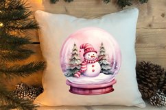 Christmas In Snow Globe Clipart Sublimation, Christmas SVG Product Image 4