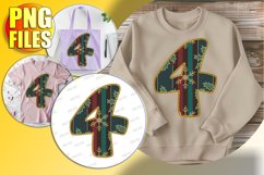 3 Doodle Letter Style Decoration Merry Holiday Style! Product Image 1