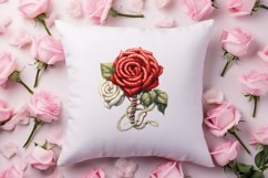 Crochet Valentines Day Clipart, Valentines Day Couplet Product Image 4