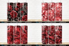 3D Seamless Rhinestone Roses Tumbler Bundle Product Image 4