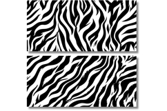 Abstract Black And White Tiger Print Patterns Product Image 4