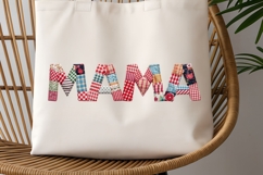 Vol. 6 Patchwork Fabric Mama - PNG Product Image 2