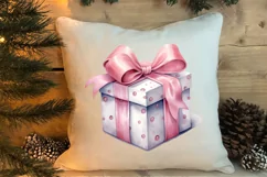 Pink Tis The Season Christmas Sublimation, Christmas Clipart Product Image 4