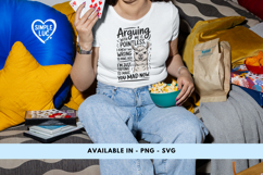 Funny Llama SVG - Arguing With Me is Pointless - Sarcastic Product Image 4