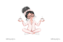 Cozy Babe Clipart Bundle PNG Product Image 3