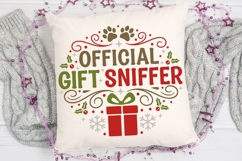 Official Gift Sniffer Svg, Christmas Dog Svg, Dog Lover Svg. Product Image 5