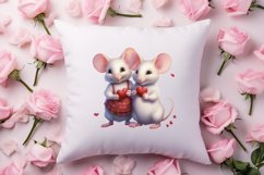 Valentines Day Animal Couple Clipart, Valentine Couple Product Image 4