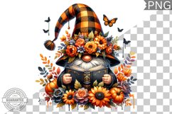 Halloween Gnome Sublimation - Clipart PNG Design Product Image 1