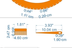 Circle weaving loom 12 inch 30 cm digital download file Product Image 4
