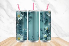 3D Wild Flower Tumbler wrap Bundle Product Image 4