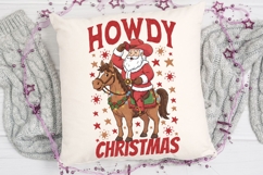 Howdy Christmas Png, Cowboy Santa Png, Western Christmas Png Product Image 5