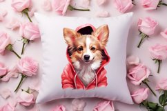 Cute Valentine Dog Clipart, Valentines Day Dog Clipart Product Image 4