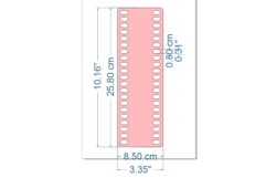 Embroidery floss organizer precut file, 42 holes design cros Product Image 4