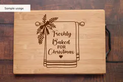Christmas Baking SVG, Christmas Kitchen Cut File Product Image 4