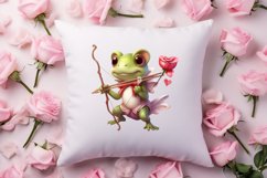 Adorable Animals Cupid Valentine Clipart sublimation Product Image 4