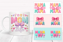 Mother's Day Mug Bundle. Mother's Day Sublimation Product Image 8