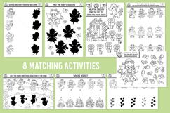 Woodland fairy coloring games and activities for kids Product Image 4