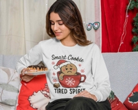 Smart Cookie Tired Spirit Png | Gingerbread Png | Christmas Product Image 2