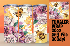 Craft Your Own 20oz Tumbler , Bee Product Image 1