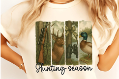 Hunting season PNG, Retro Camo Hunting Design PNG, Hunting Product Image 2