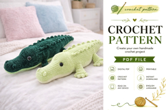 Alligator Amigurumi Crochet Pattern PDF Product Image 3