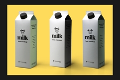Milk Box Mockup Product Image 7