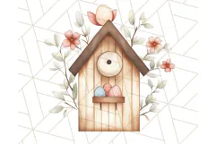 Spring Bunnies PNG Watercolor Bunny Clipart, Pastel Easter Product Image 4