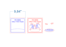 Cafe Sign Pizza SVG laser cut files for Glowforge Product Image 4