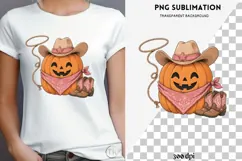 Western gothic halloween png design for T-shirts Product Image 4
