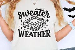 Sweater Weather Svg, Fall Season Svg, Cozy Season Svg. Product Image 5