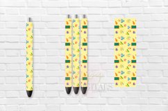Back to school seamless design, backpack, rulers, supplies Product Image 4
