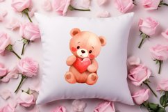 Valentines Day Bear Clipart, Christmas Clipart Product Image 4