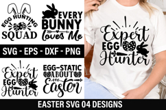 Easter SVG Design - Egg-static about easter Product Image 1