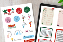 PLR Christmas Stickers: 161 Xmas stickers, Resell Product Image 3