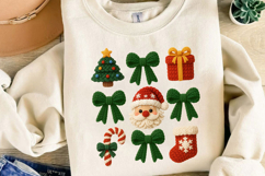 Chunky Yarn Christmas Sublimation,Yarn Crochet Christmas Png Product Image 3