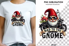 Bad to the Gnome PNG Image for Crafting, Card Making Product Image 1
