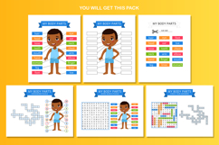 My Body Parts. Learning Flashcards Product Image 2