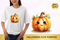 halloween cute pumpkin PNG, Pumpkin Halloween Product Image 1