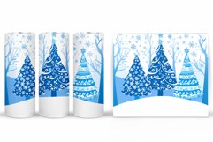 Christmas Tree Tumbler Sublimation. Christmas Tumbler Design Product Image 2