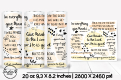 Religious tumbler, Christian designs, Bible quotes Product Image 1