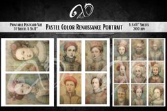 Pastel Color Renaissance Portrait Product Image 7