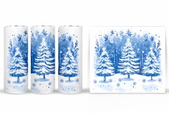 Christmas Tree Tumbler Sublimation. Christmas Tumbler Design Product Image 2