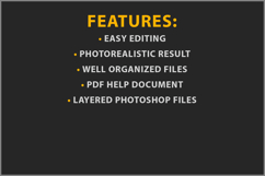 Billboard Mockup in Snowstorm at Night on Urban Street Product Image 5